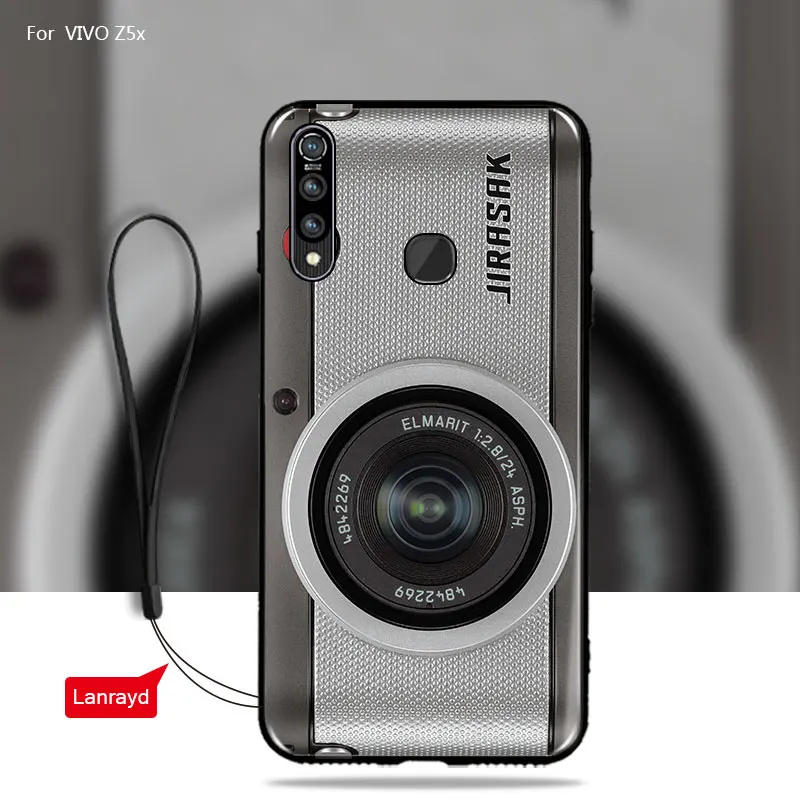 Soft TPU For vivo z5x case z5 x s1 cover Retro Camera Cassette Tapes pattern phone cases S1 Z5X z 5x vivoz5x |