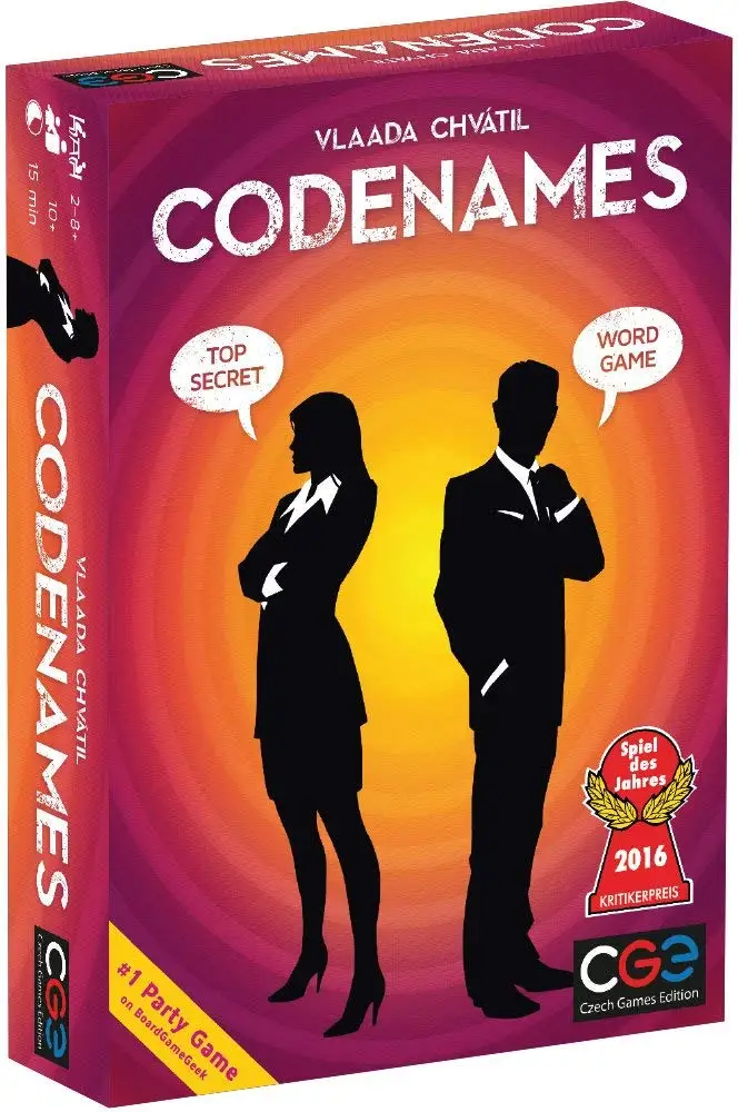 Семейная настольная игра Codenames | Игрушки и хобби
