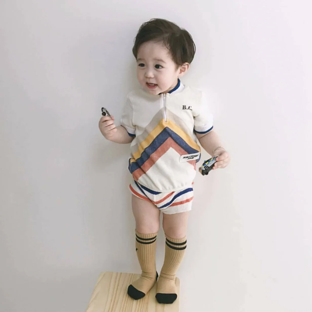 Милые носки для малышей Детские гольфы с буквенным принтом хлопковые