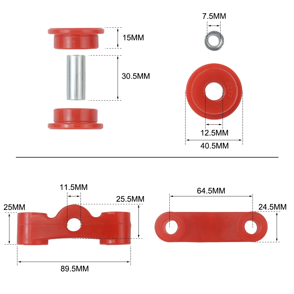 

Free Ship Manual Suspension Transmission Shifter Linkage Stabilizer Bushing For D Series 88-00 Honda Civic Del Sol CRX