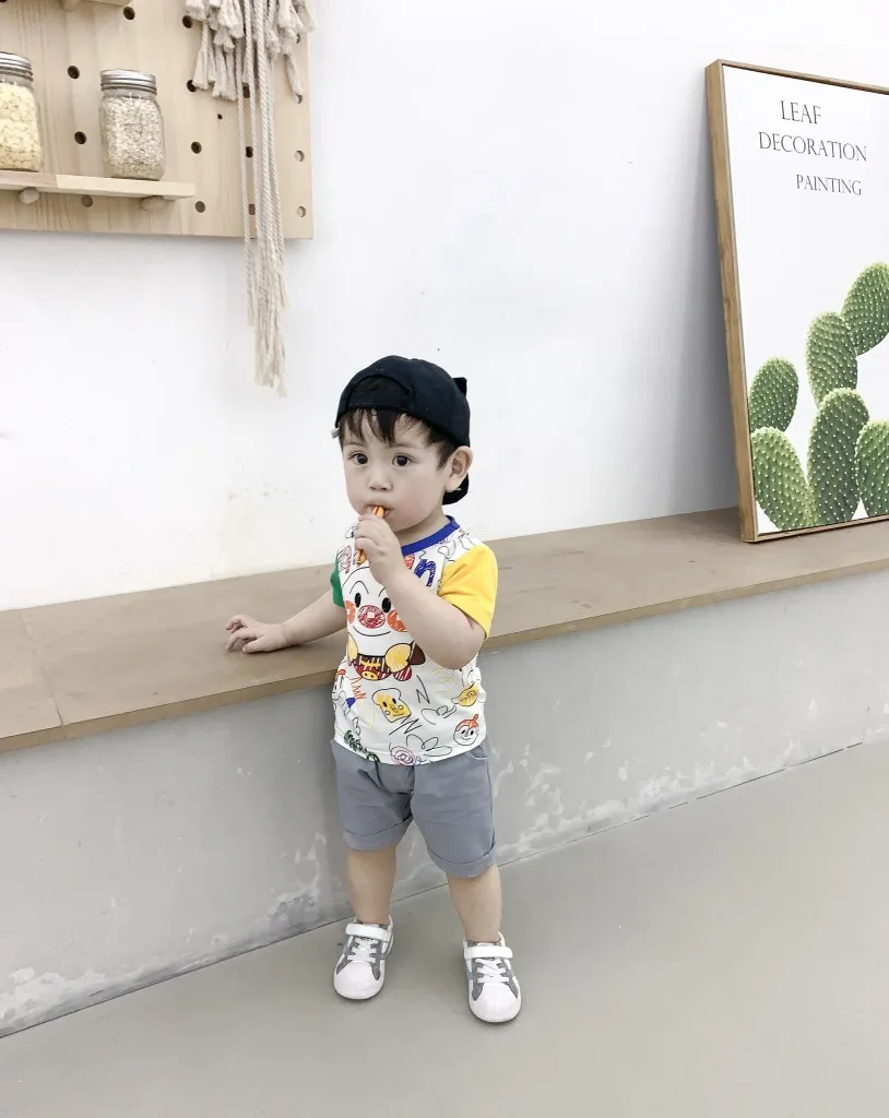 2019 Summer Toddler Infant Clothing Sets Baby Girls Boys Clothes Suits Superman T Shirt Shorts Kids Children Costume | Детская одежда и