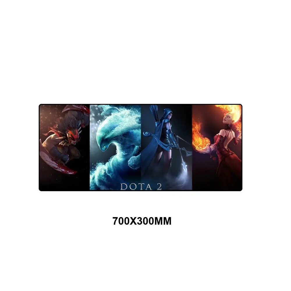 DOTA2-006 Игровой коврик для мыши DOTA 2 с логотипом DOTA XL, большой коврик для мыши, резиновая накладка для ноутбука DOTA2, компьютерная игровая клавиатура, коврик для мыши - Цвет: DOTA2-006