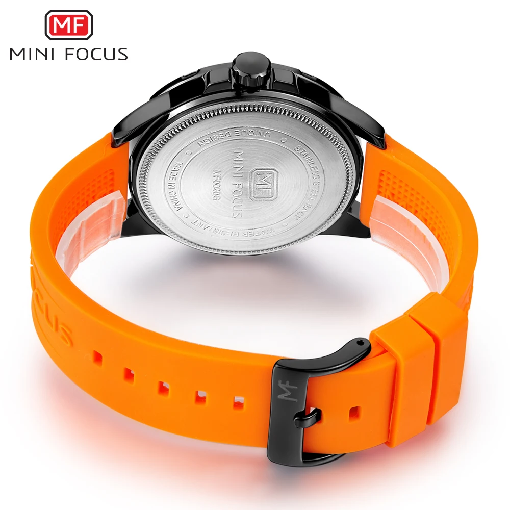 Часы MINIFOCUS мужские наручные кварцевые роскошные Брендовые спортивные MF0020G.01 |