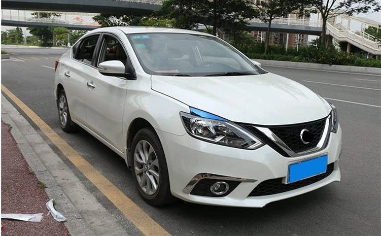 Светодиодный светильник s для бровей декоративный аксессуары автомобилей Nissan