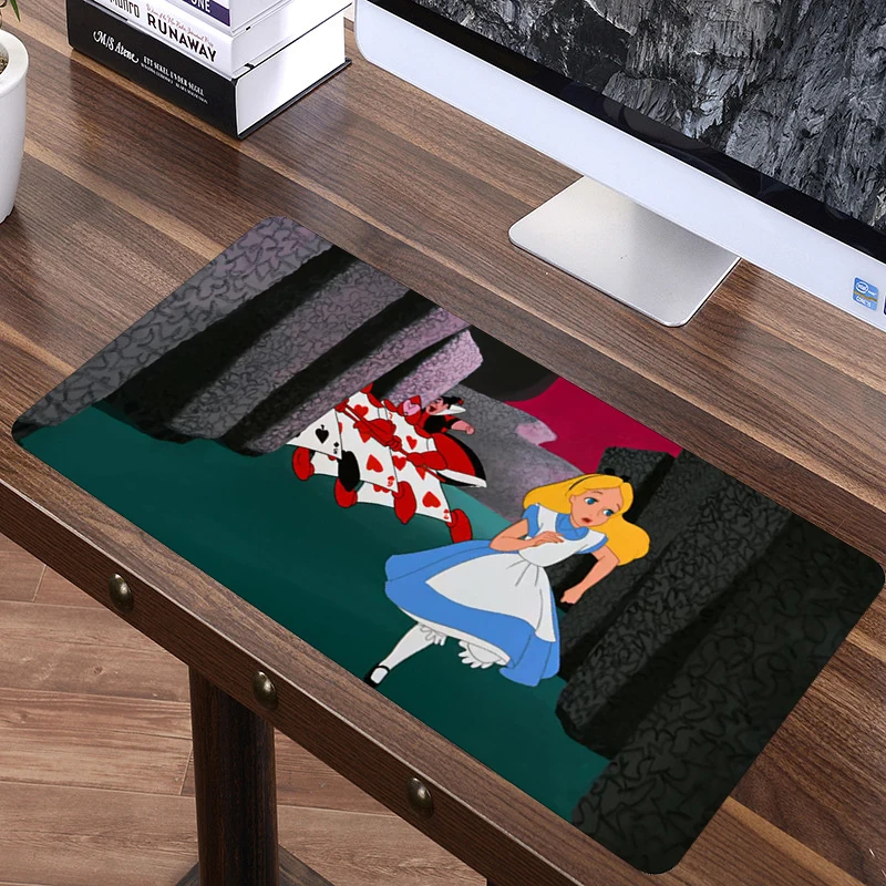 SIANCS 60x30 см XL большой игровой коврик для мыши Алиса в стране чудес Аниме Коврик