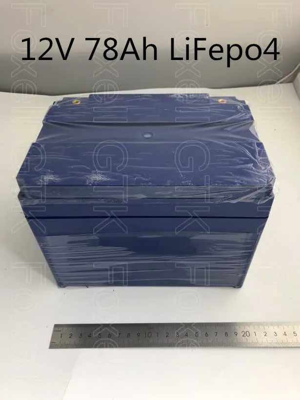 Высокое качество LifePo4 батарея цена 12В 78ач 80ач для системы солнечного освещения