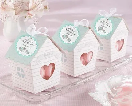 Свадебная конфетная коробка + упаковка &quotLove Nest&quot для дома с птицей конфет 300