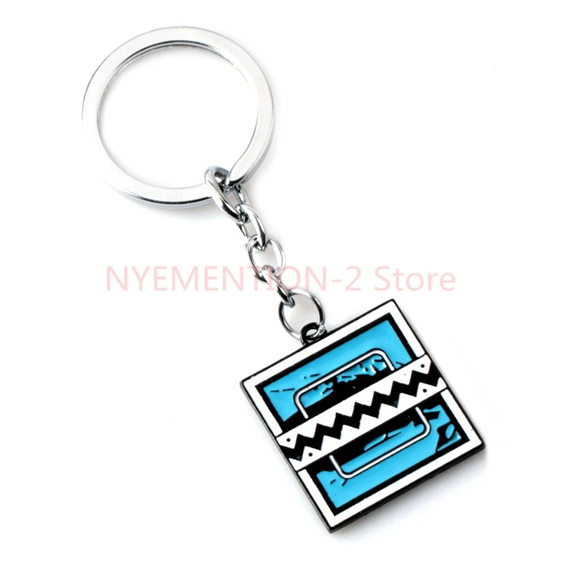 20pcs/lot Game Rainbow Six Siege Key Chains Jager Glaz Metal Keychain Male Car Keyring Holder for Men Women Jewelry | Украшения и