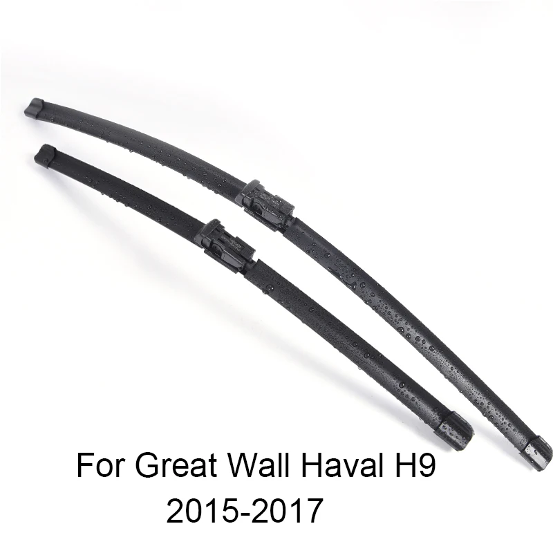 

Лезвия очистителей лобового стекла автомобиля для Great Wall H9 form 2015 2016 2017 резиновая Автомобильная Щетка стеклоочистителя