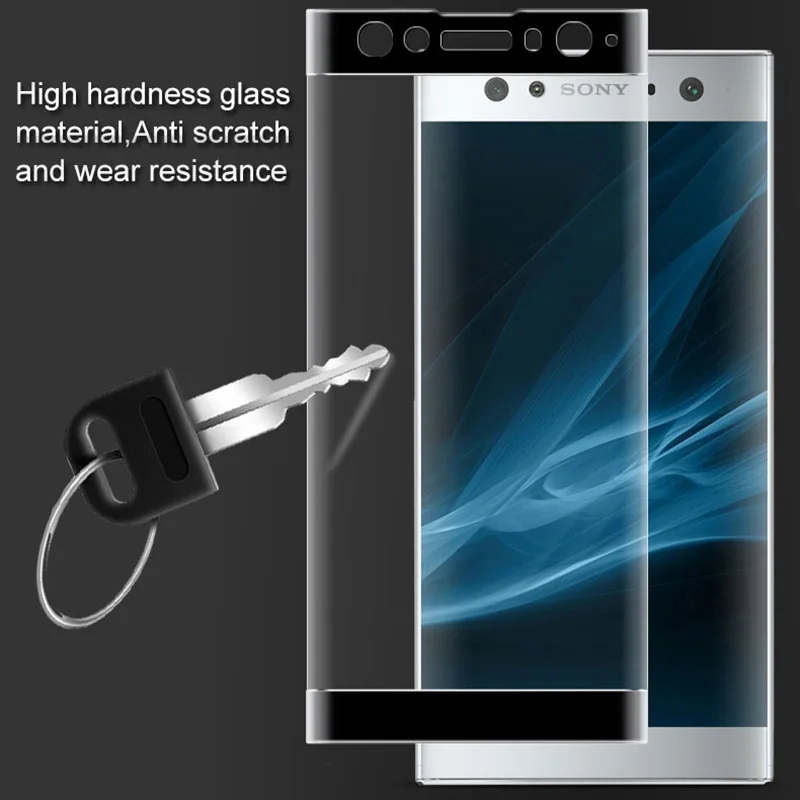 UVR для sony Xperia XA2 3D изогнутое полное покрытие закаленное стекло для sony XA2 Ультра Защитная пленка для экрана XA2 Ultra
