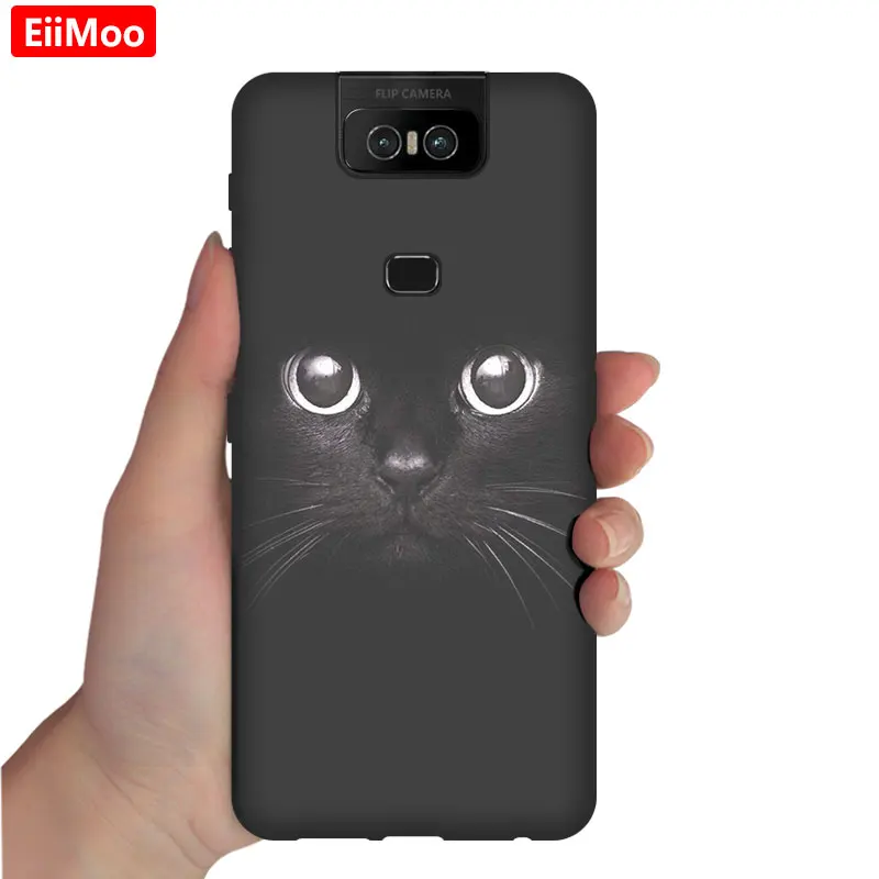 EiiMoo мягкий чехол для ASUS Zenfone 6 ZS630KL чехол Funda силиконовый мультяшный задний Чехол для ASUS Zenfone 6 ASUS ZS630KL чехол для телефона - Цвет: 25