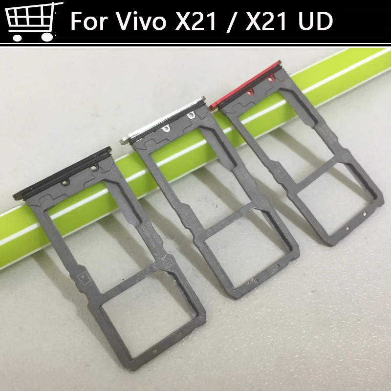 Оригинальный держатель для карт VIVO X21 X21ud x21i слот ud Sim|Корпусы и рамки мобильных
