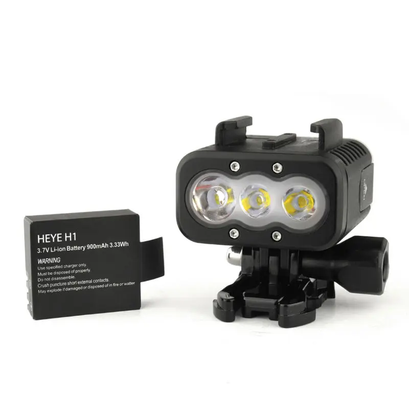 SOONSUN 50 м подводный водонепроницаемый Дайвинг заполняющий свет светодиодный