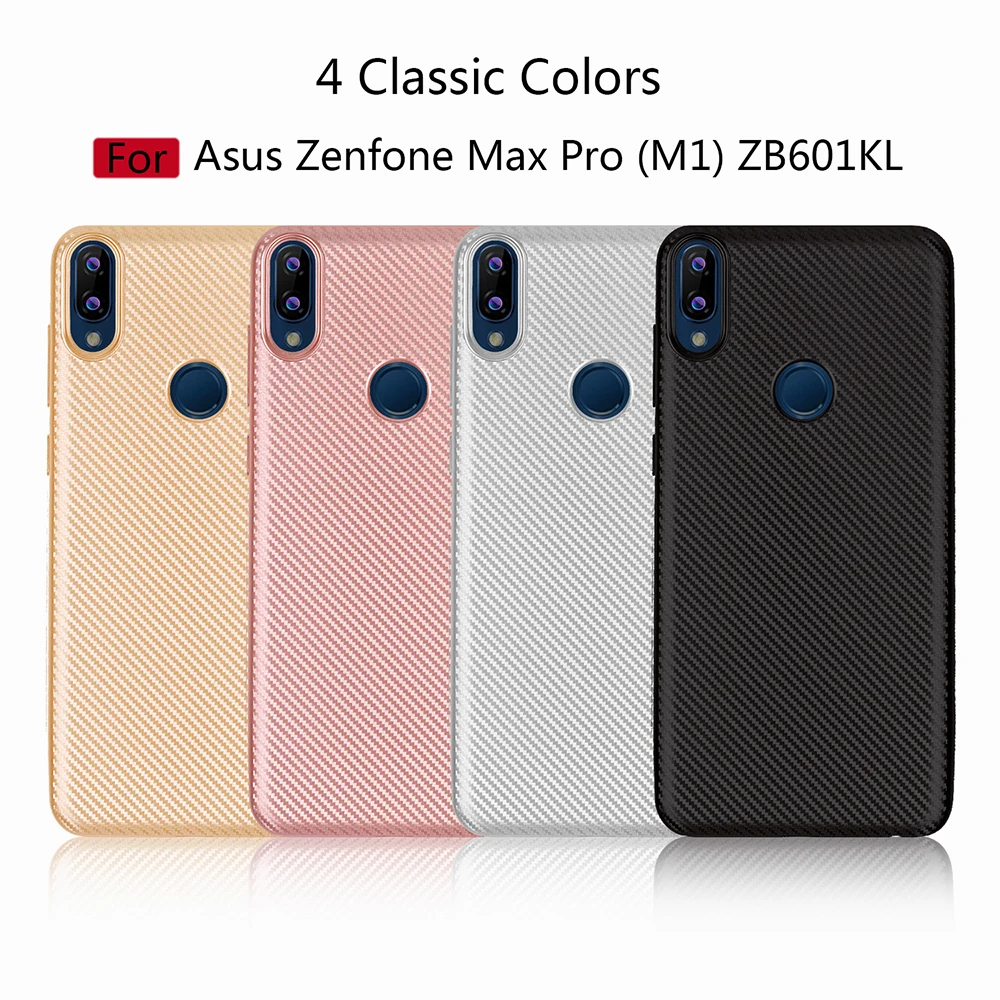 Мягкий чехол для Asus Zenfone Max Pro M1 из ТПУ и силикона защитная задняя крышка ZB601KL ZB602KL |