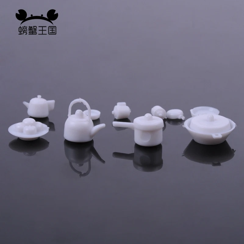 Набор мини миниатюрных кухонных принадлежностей 5 комплектов 1/20 1/25 1/30 детские