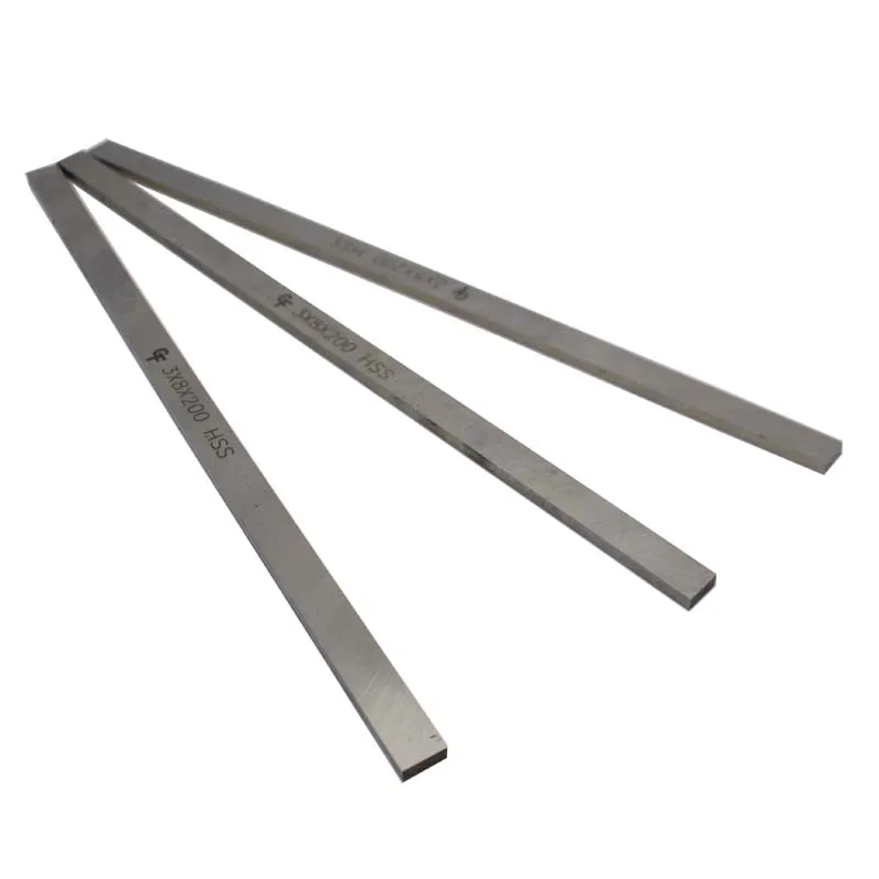 

20PCS 3x8x200mm Heat treatment Mill Cutter Turning Tool 3*8*200 Knife DIY material Accessories HSS Tool bit High speed steel