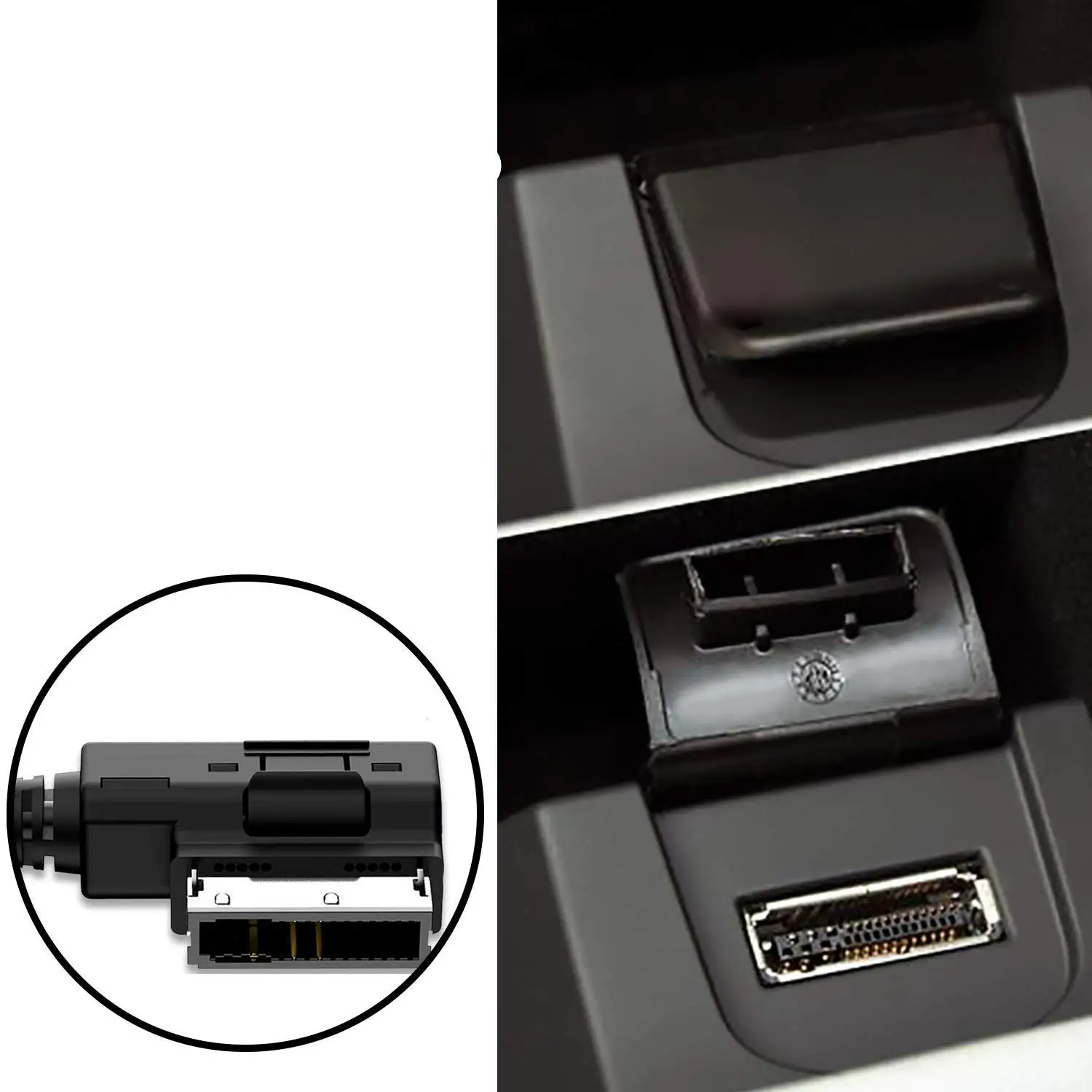 Автомобильный MDI MMI кабель Aux шнур подходит для Mercedes Benz C CL CLS класс ML совместим с iX 8