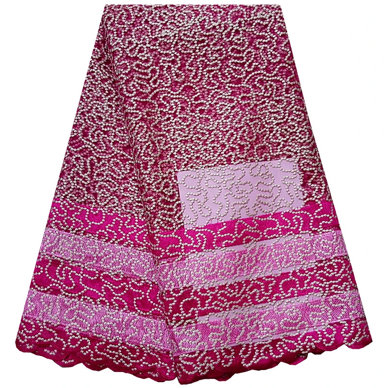 Африканский Шнурок Вышитые Французский Кружевной Ткани Высокого Качества С