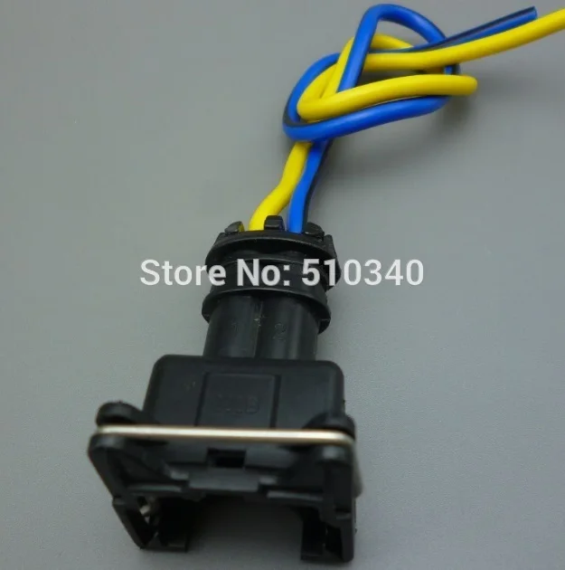 100 компл. Заглушка инжектора Соединитель с водонепроницаемым датчиком 2