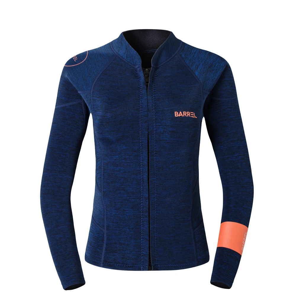 2 мм неопреновый гидрокостюм Дайвинг куртка Длинные рукава куртка|wetsuit jacket|long sleeve