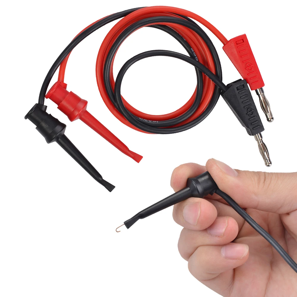 Цифровой тестовый мультиметр набор свинцовых наконечников безопасных и гибких