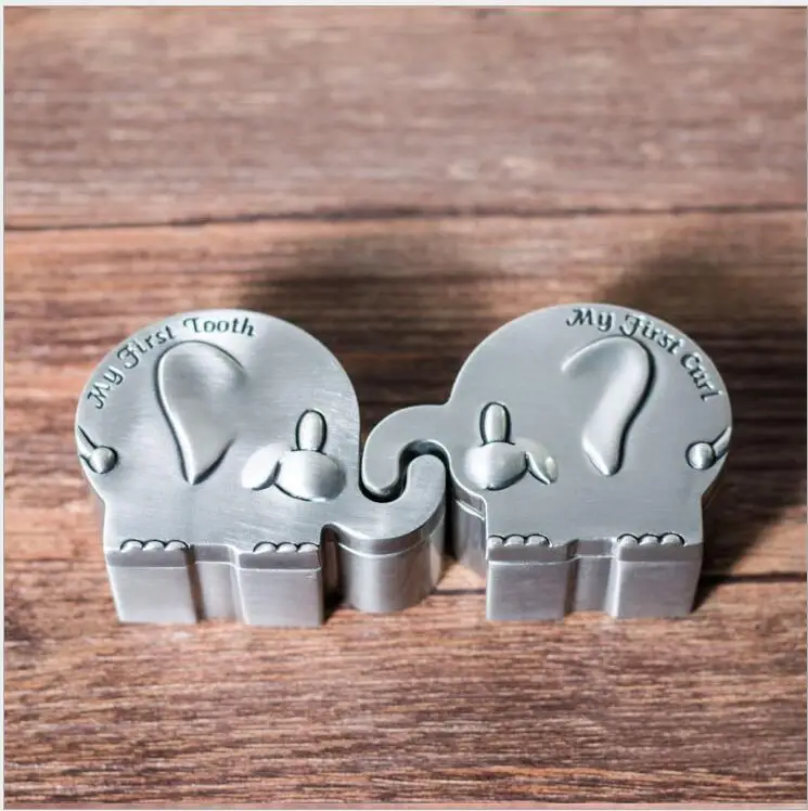 Creative1 пара детских ящиков для хранения молочных волос маленькая жестяная коробка