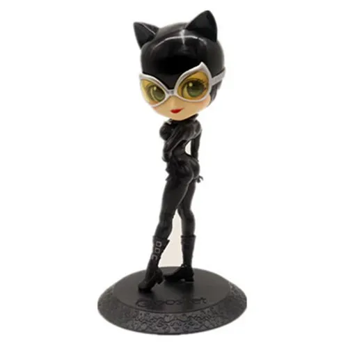 Catwoman Q posket Wonder Woman Харли Квинн Джокер супергерой ПВХ фигурка Аниме фигурки коллекционные куклы детские игрушки - Цвет: Catwoman