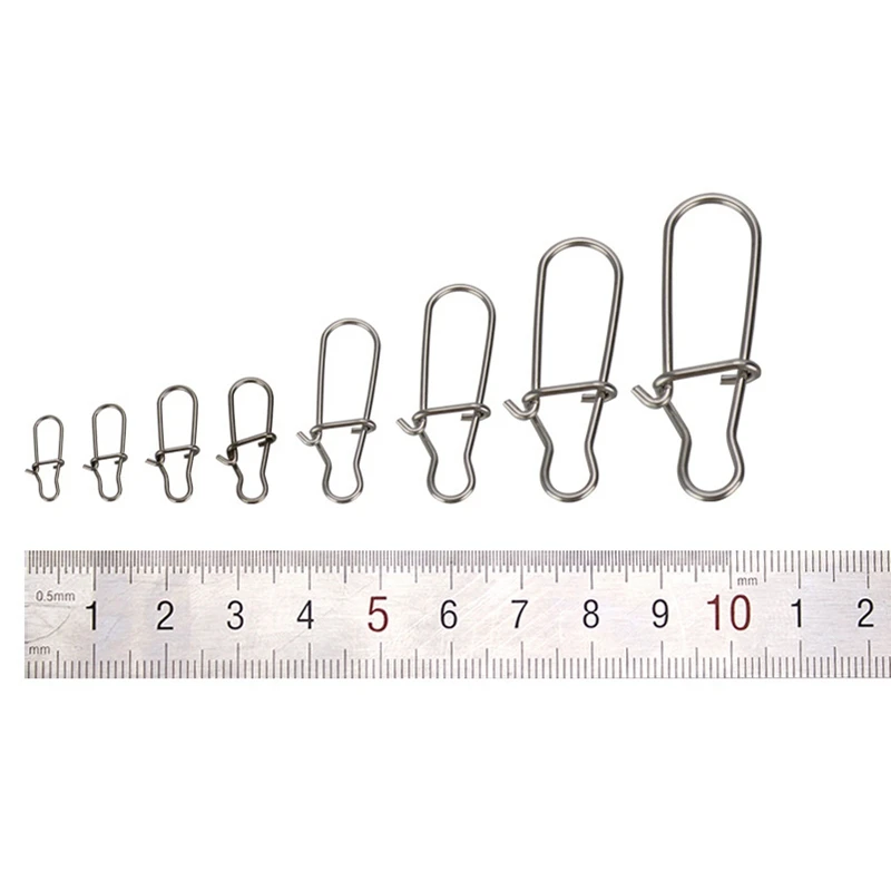 100 шт. рыболовные вертлюжки из нержавеющей стали|Удочки| |