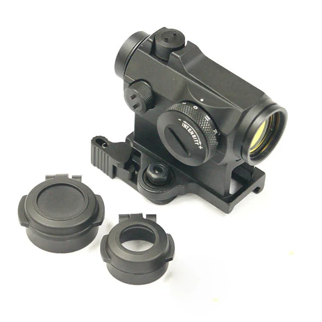Black Aim T2 Red Dot прицел для охотничьей винтовки черный с быстрым отсоединением с высоким креплением - Цвет: Black