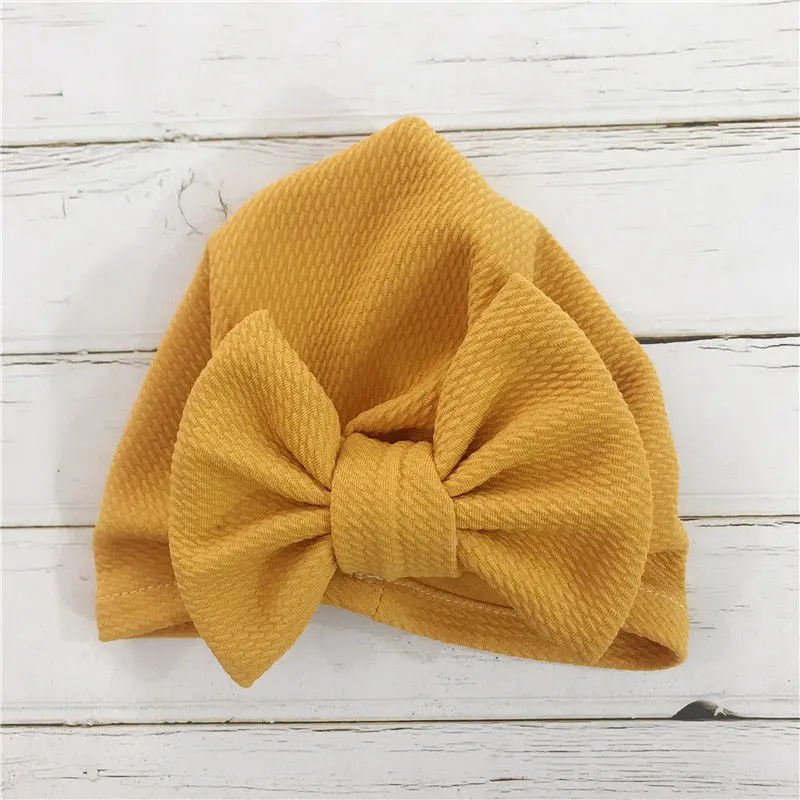 Детская чалма с узлом тюрбан шапочка для новорожденных Младенческая больницы