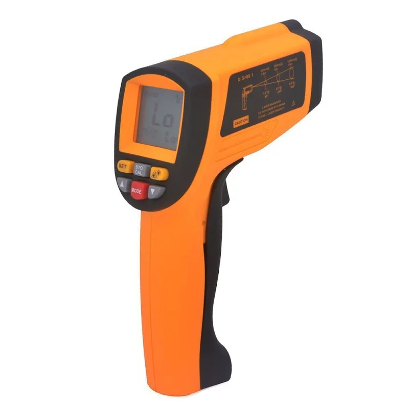 Handheld Infrared Thermometer On-line Measurement Of Industrial Temperature Gun GM2200 200 Degrees To 2200 | Инструменты