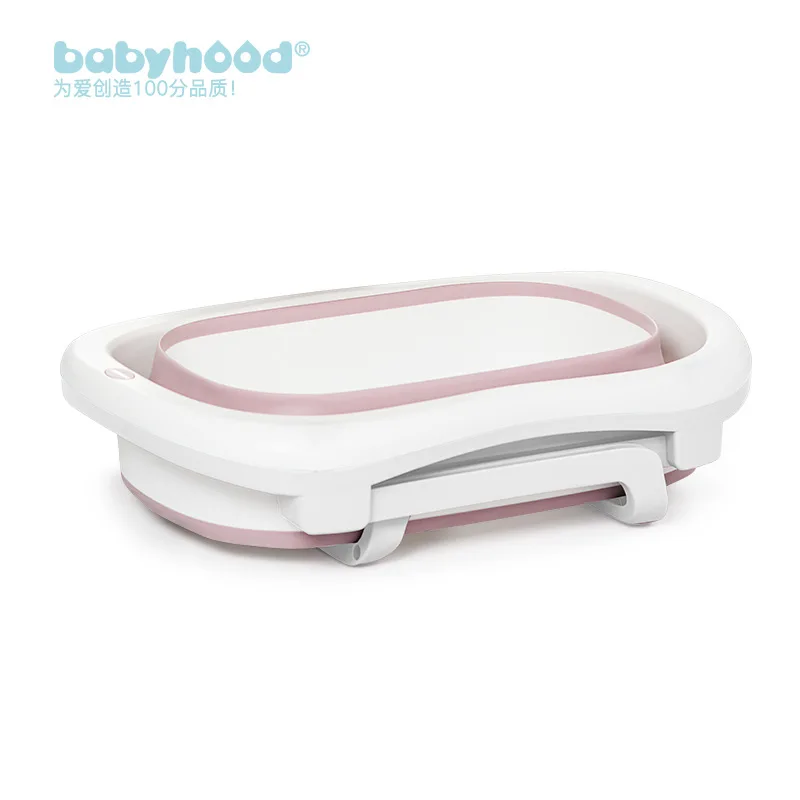 Большой размер складная детская Ванна для ванной утолщенная однотонная