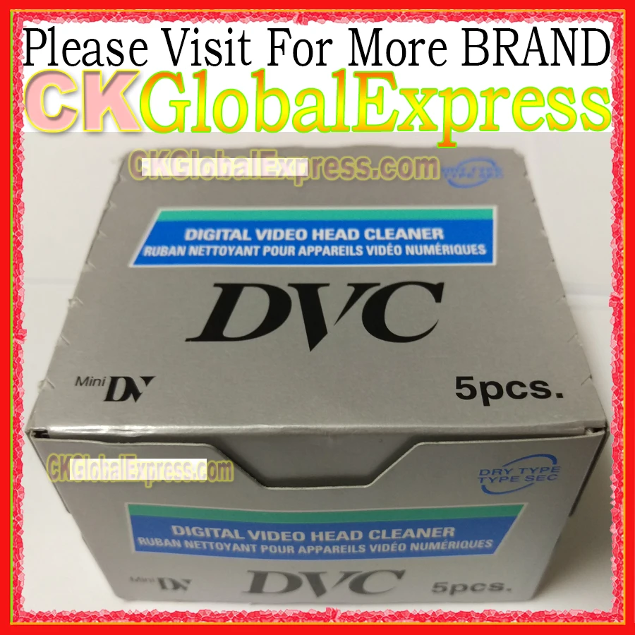 5 шт. для DVC кассета Mini DV Клейкие ленты AY dvmclww видеокамера Head cleaner Сделано в Японии с