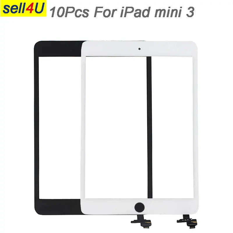 10 шт. сенсорная панель для планшета Ipad mini 3 A1599 A1600 A1601 сенсорный экран дигитайзер
