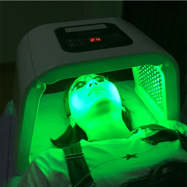 Бесплатная доставка 4 цвета PDT LED Acne светотерапия машина маска для лица красота