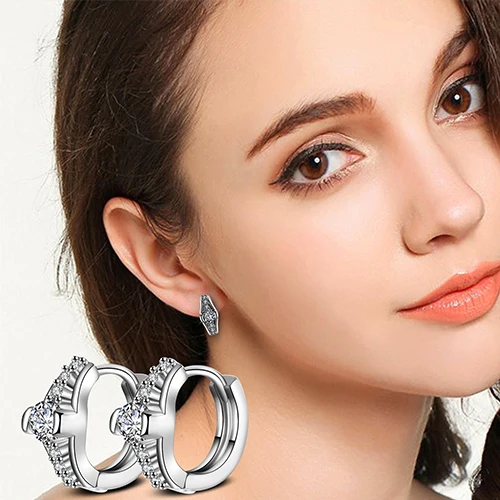 Для женщин Модная элегантная Свадебная вечеринка Jewelry блестящие кубического