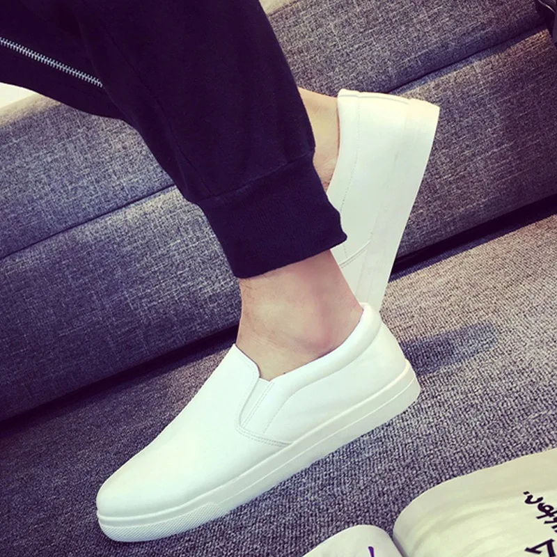 Новинка 2017 года мужская повседневная обувь дышащая черная | Обувь