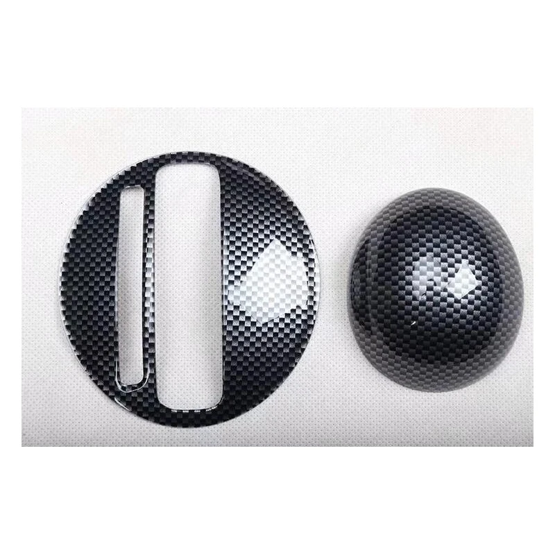 

For Honda Civic 2004-2009 1 Set ABS Chrome Car Gear Shift Knob Panel Frame Cover Trim Cover Trim Car Styling Accessories