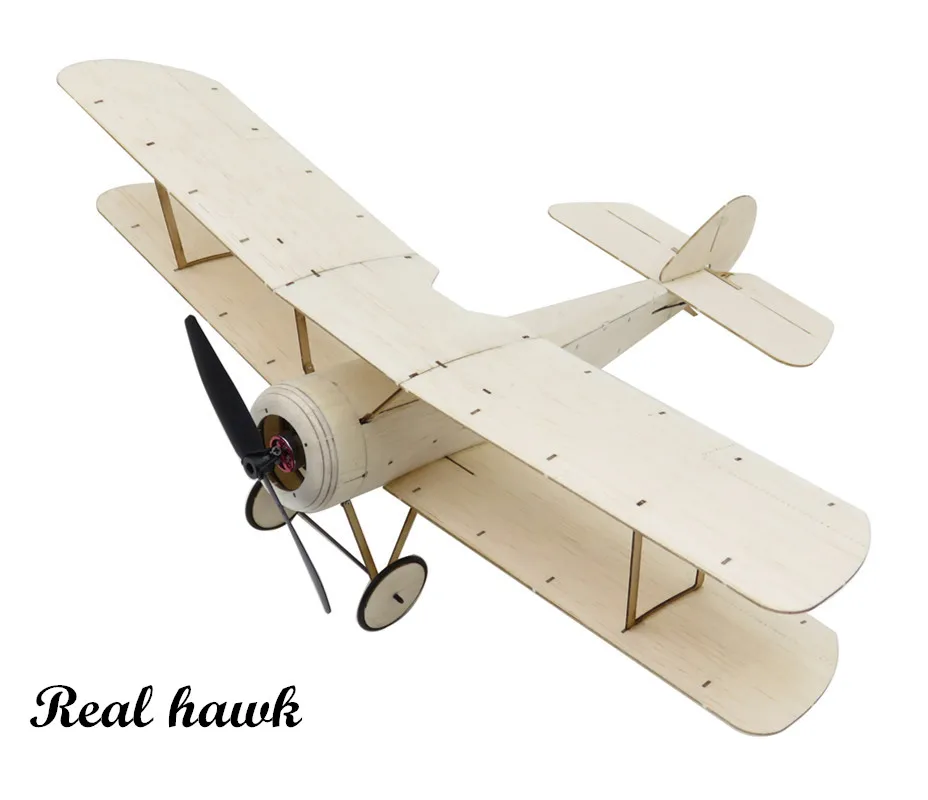 

RC Plane Laser Cut Balsa Wood Airplane biplane Sopwith Pup Frame without Cover Wingspan 378mm Balsa Wood Model Building Kit