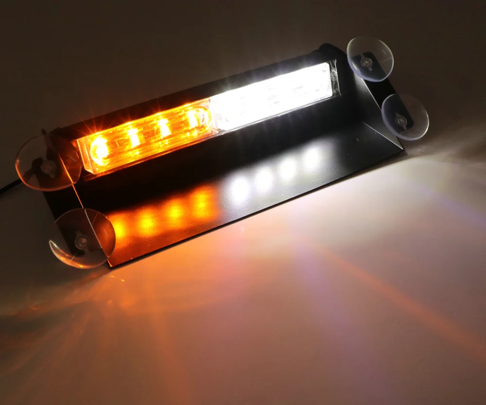 Автомобильный 24 Вт 8 светодиодный аварийный автомобиль вспышки света световая