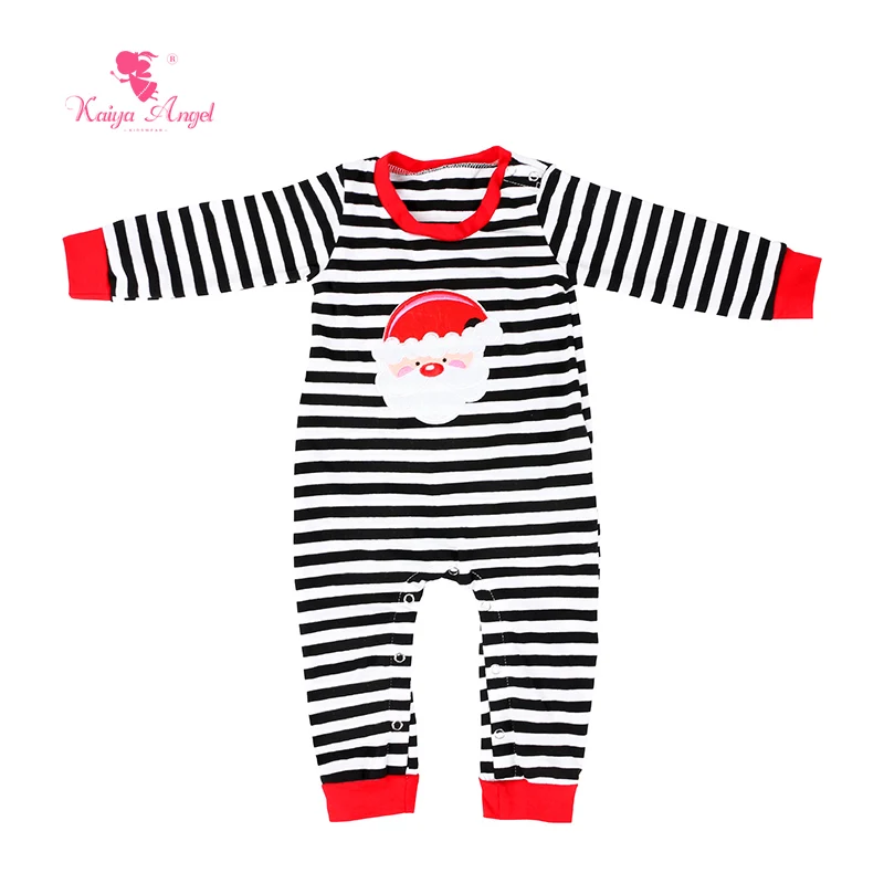 Kaiya Angel 2017 Hot Boy Rompers Christmas Halloween Children Clothing Long Sleeve Fall Winter Infant Pajamas Factory wholesale |