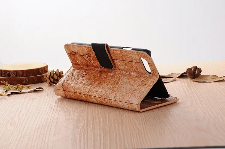 for Apple iPhone7 PLUS phone shell pattern protective cover flip leather case |