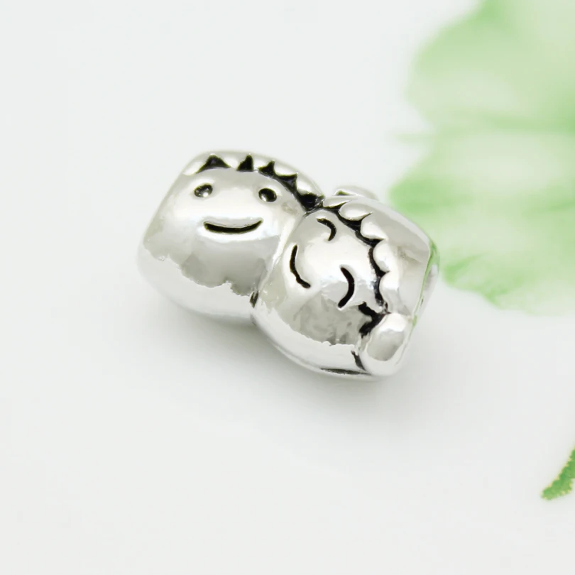 Новый продукт детская Подвеска бусины милые сестры счастливый бисер Европейский