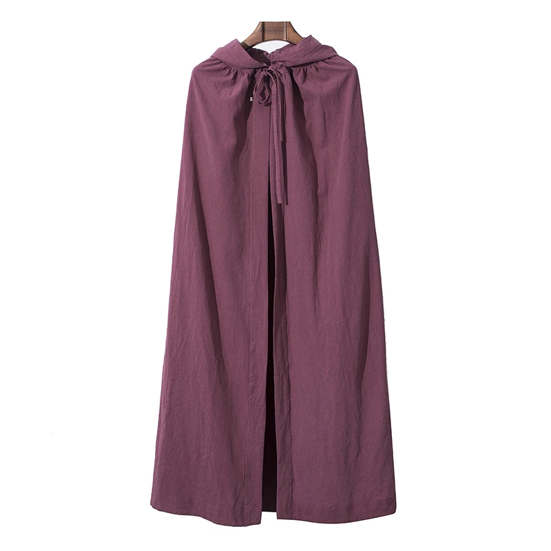 Sinicism Store мужской однотонный плащ с капюшоном 2019 мужские хлопковые и льняные