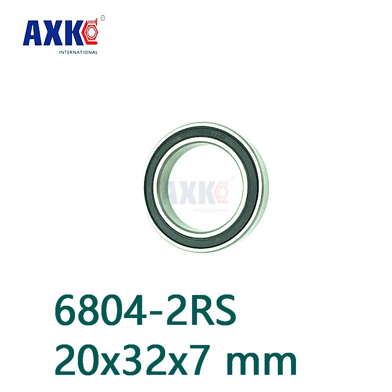 Axk Бесплатная доставка 6804 2rs Подшипник Abec 1 (10 шт.) 20x32x7 мм тонкий раздел