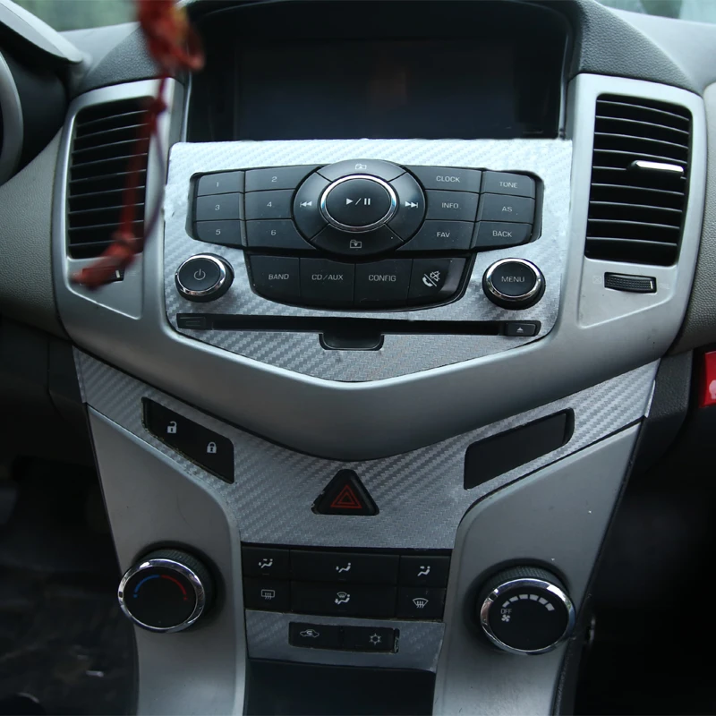 Наклейка из углеродного волокна для панели центральной консоли наклейка с