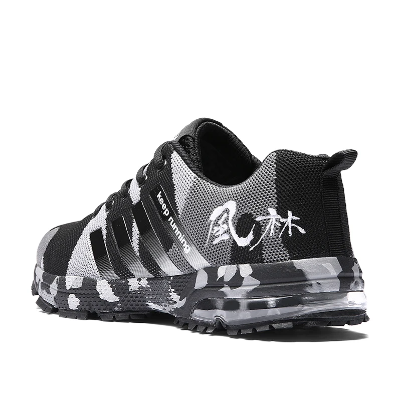 Для мужчин и wo для большой размеры кроссовки прогулок Trainer Спортивная