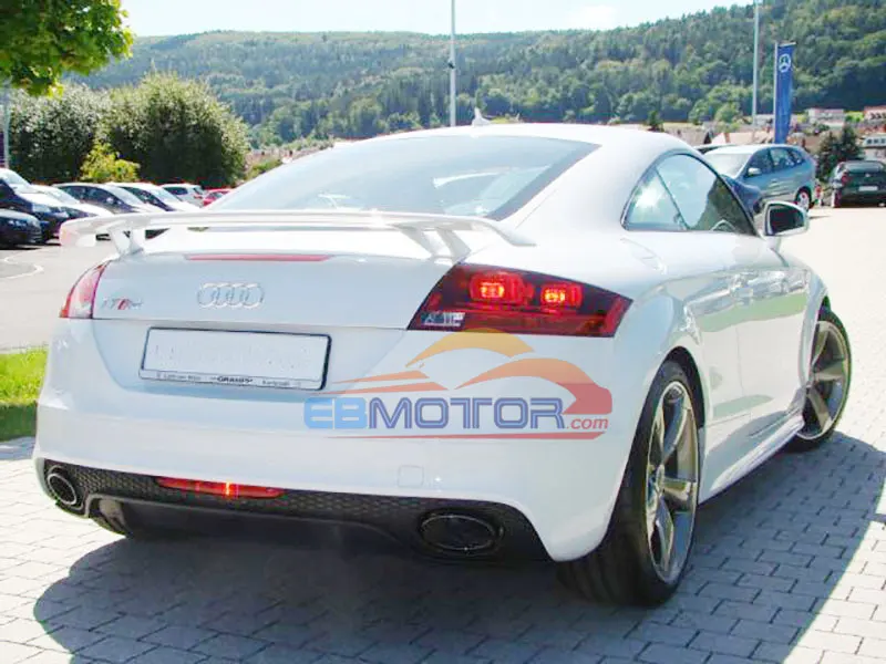 RS Стиль настоящий спойлер из углеродного волокна для AUDI TT TTS TTRS MK2 8J 2008 2014