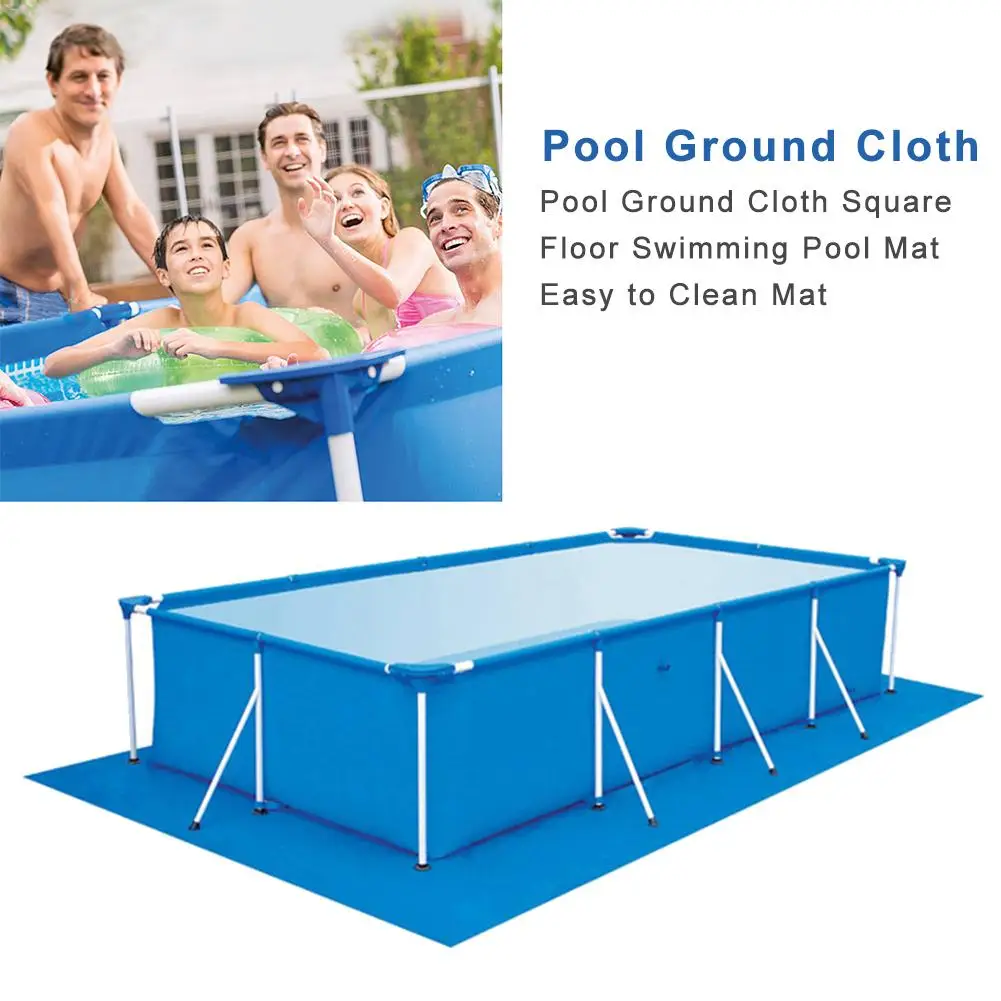 

Swimming Pool Ground Cloth Swimming Pool Mat Square Floor Mat Dustproof Cover For Outdoor Villa Garden Pool Just The Mat