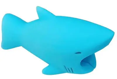 Whale Защитный кабель USB для животных, органайзер для управления линией передачи данных, защита для зарядки, галстуки для передачи данных для iPhone 6, 7, 8, X, iPad - Цвет: Whale